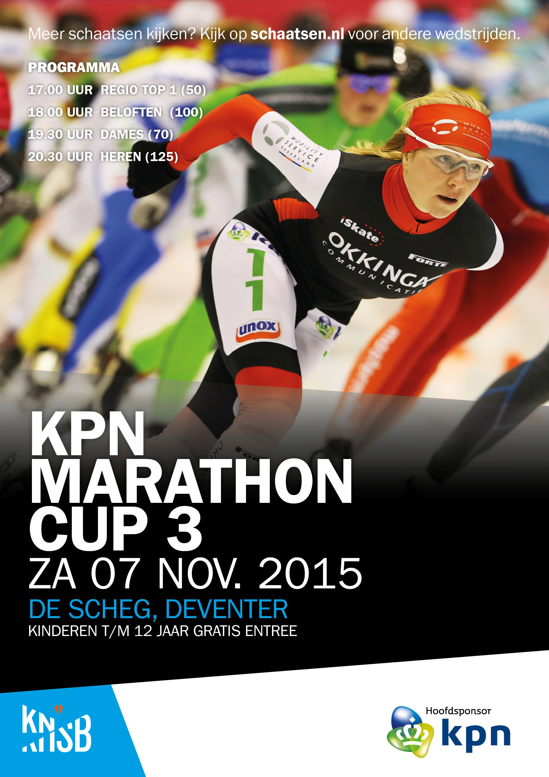 2015-07-11 KPN Marathon Cup 03, De Scheg Deventer, Poster